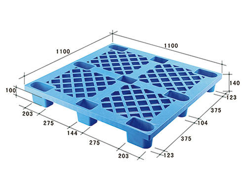 1111網(wǎng)格輕型塑料托盤(pán)
